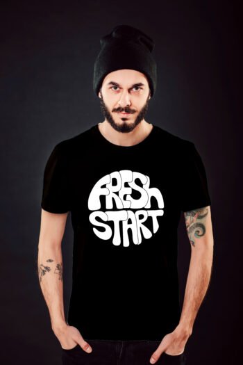 Black basic t-shirt