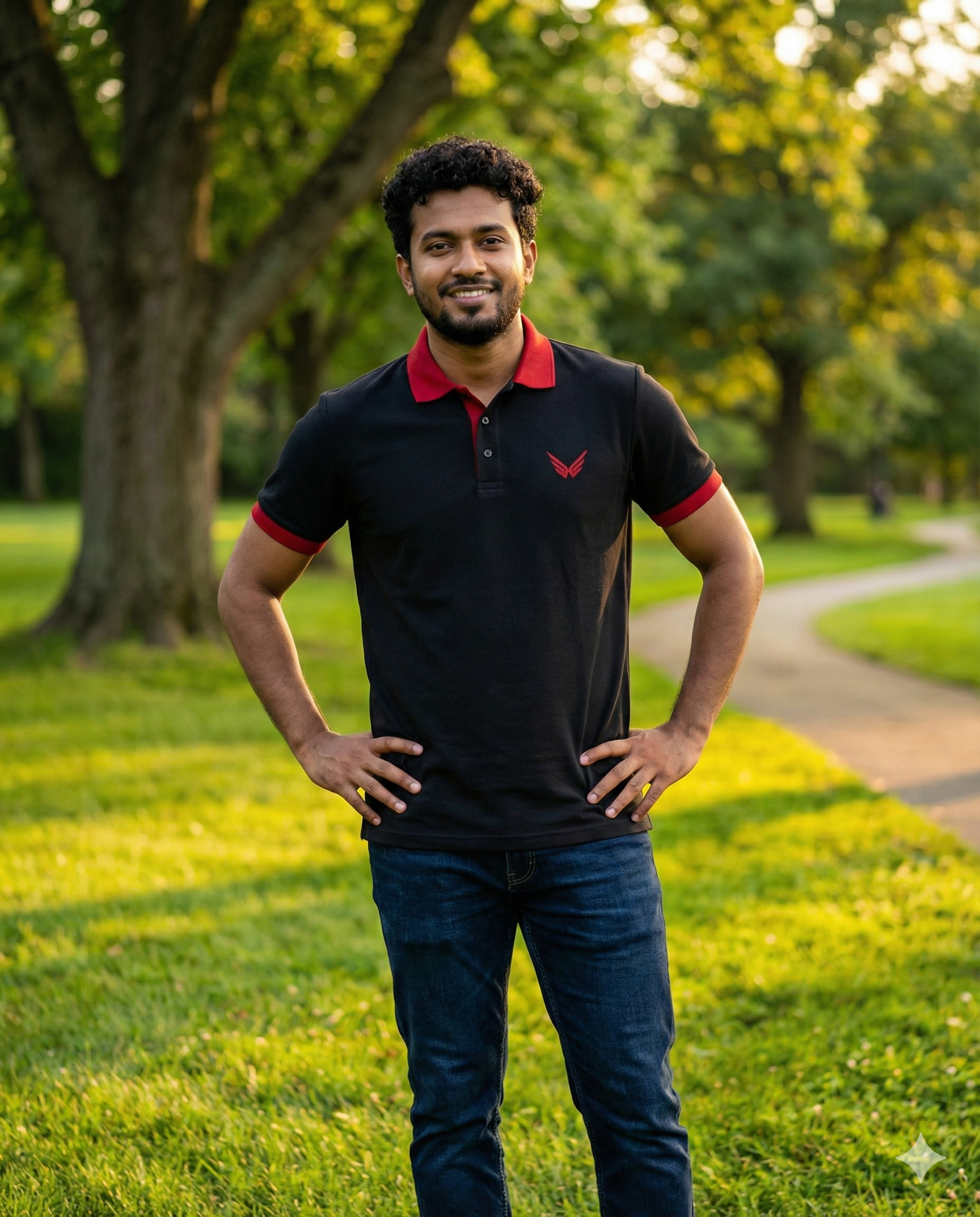 black 2 new polo shirt