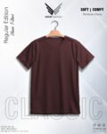 burgundy-solid-t-shirt