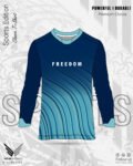 Sports Edition Active Wear Full Sleeve T-Shirt -Freedom