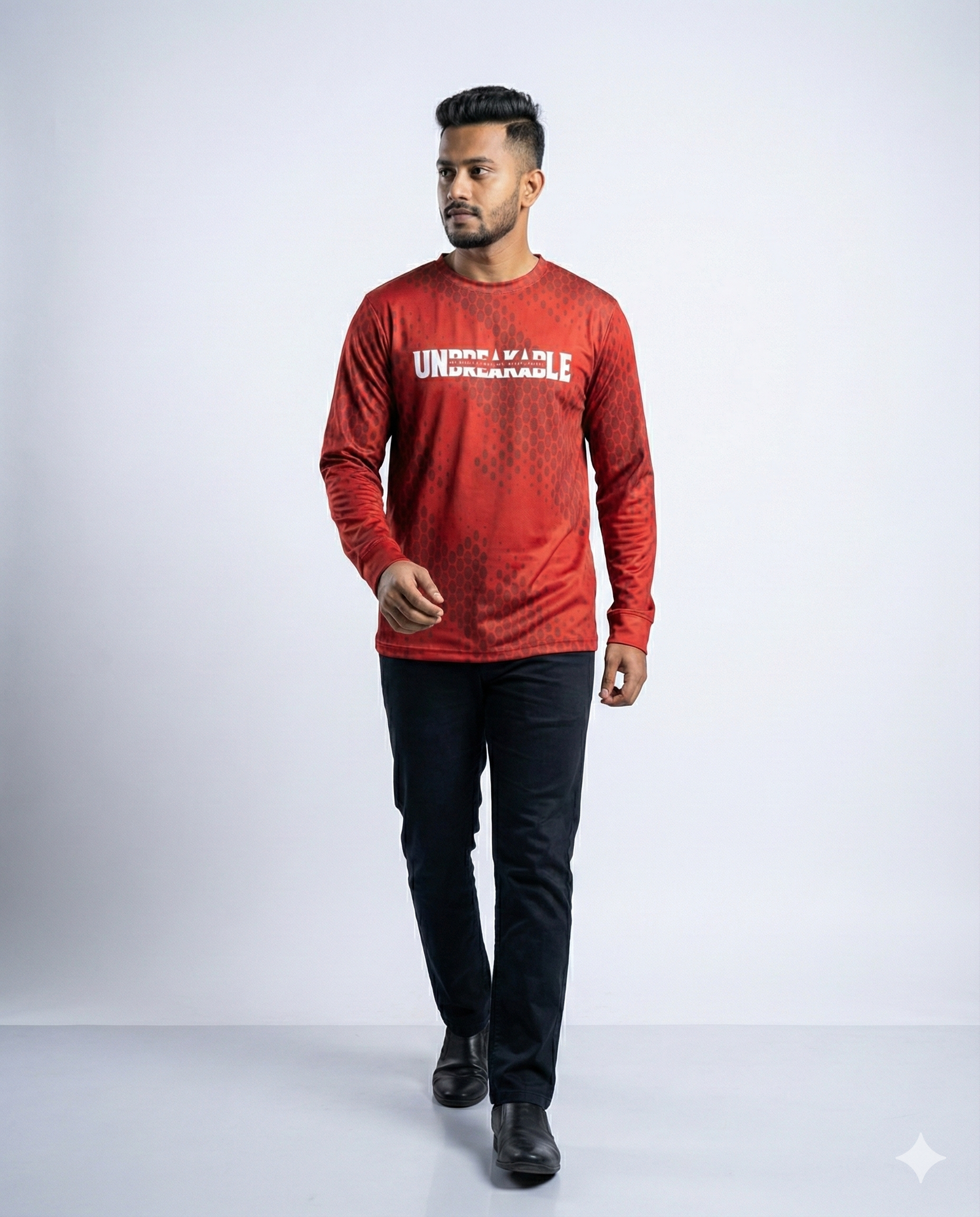 full sleeve t-shirt red Furll sleeve t-shirt