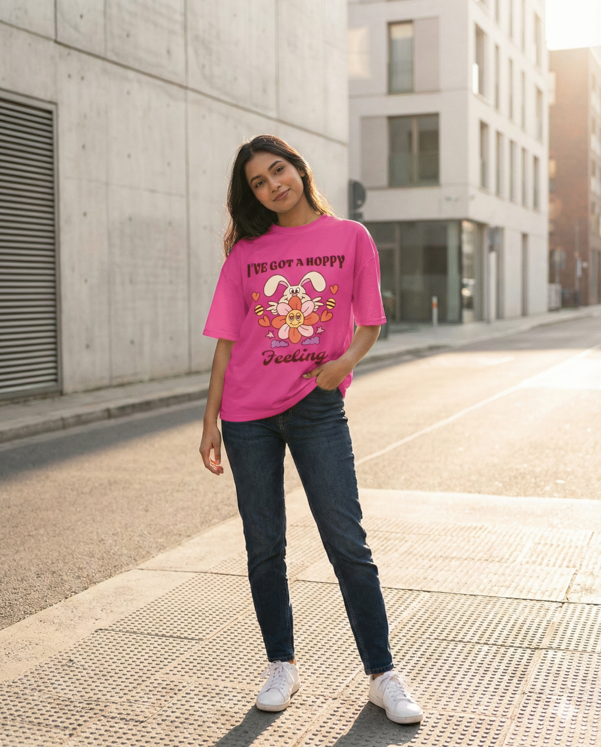 girls new t-shirt pink