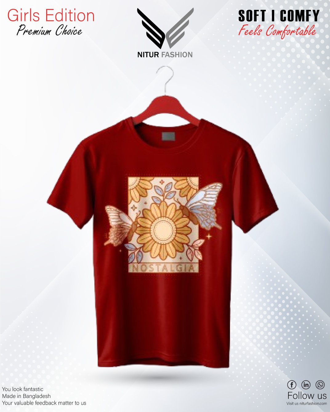 nostalgia-4 girls new t-shirt