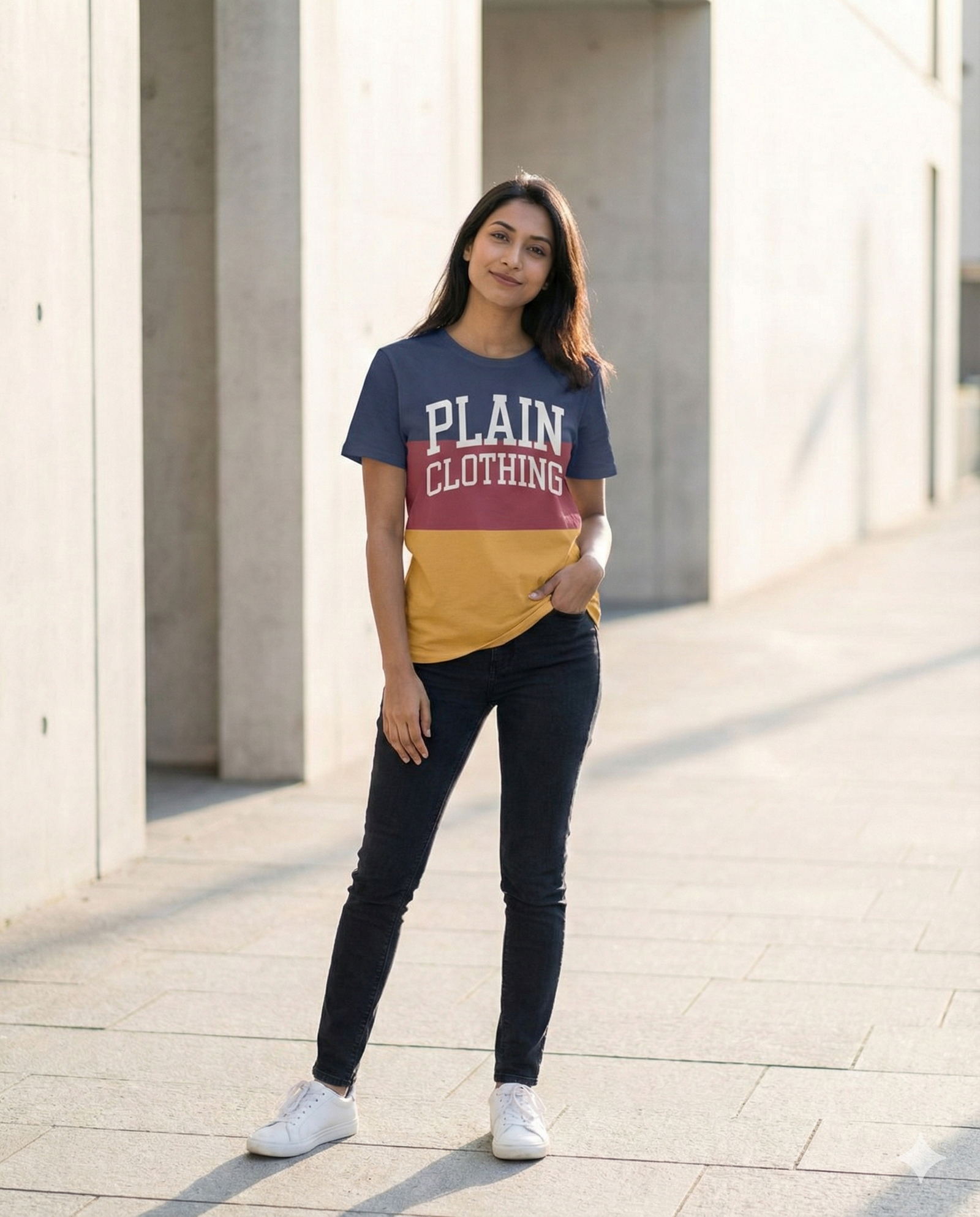 plain clothing 1 new girls t-shirt
